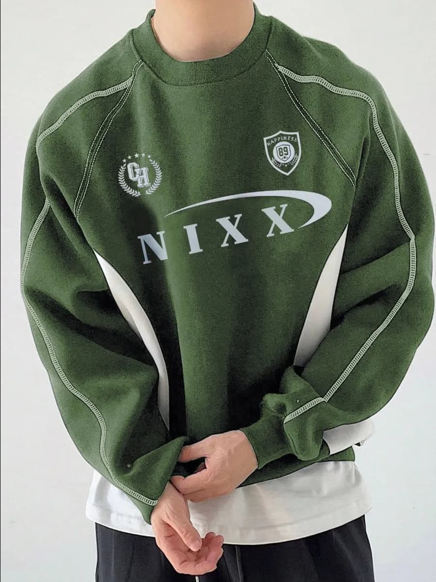 Свитшот мужской оверсайз