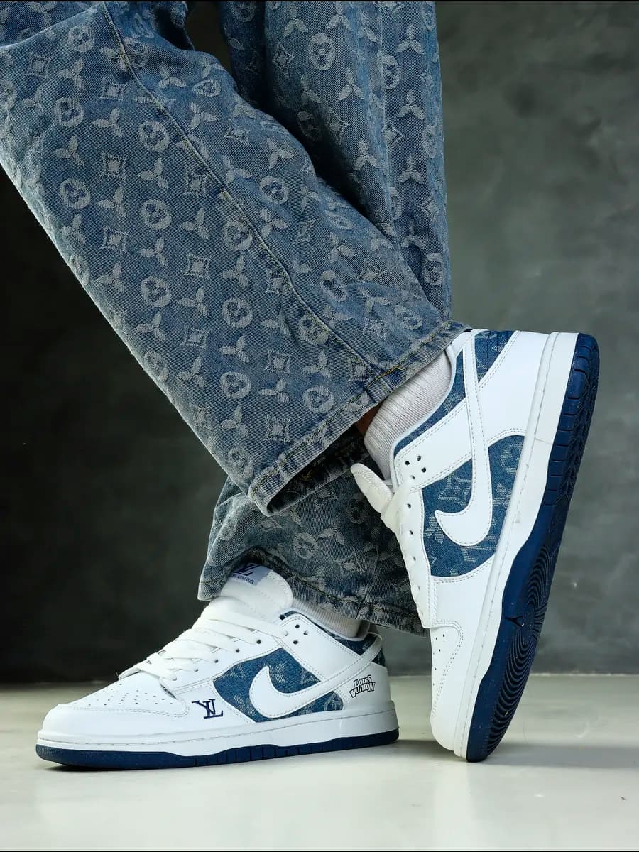 Кроссовки nike LV dunk sb air jordan данки