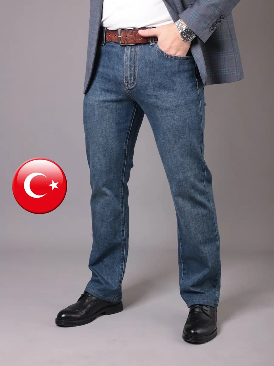 Джинсы прямые классические