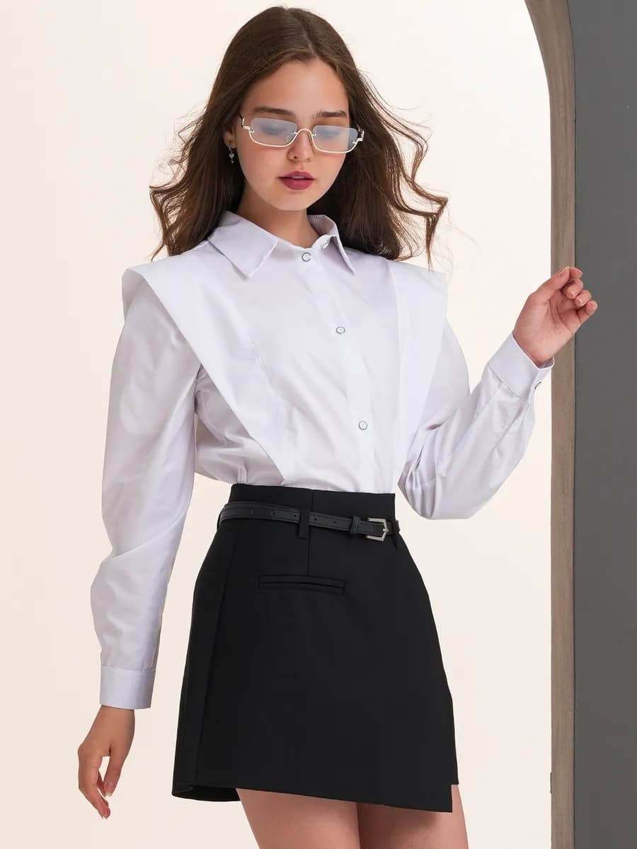 Блузка школьная