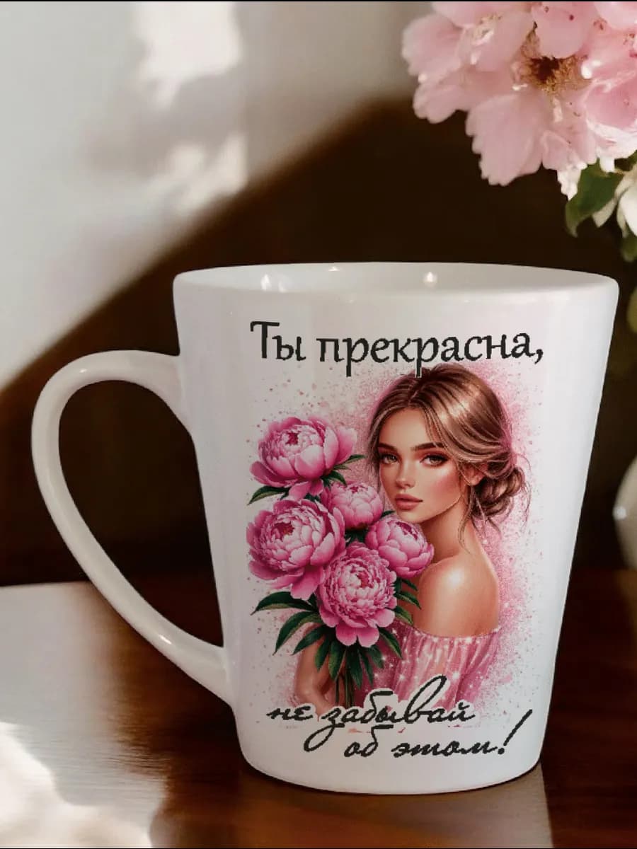 Кружка для чая и кофе в подарок 330 мл