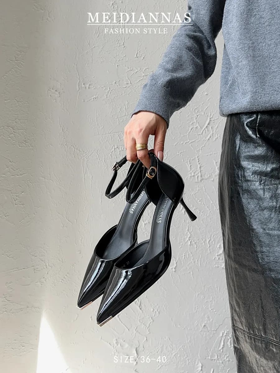 Туфли вечерние на каблуке