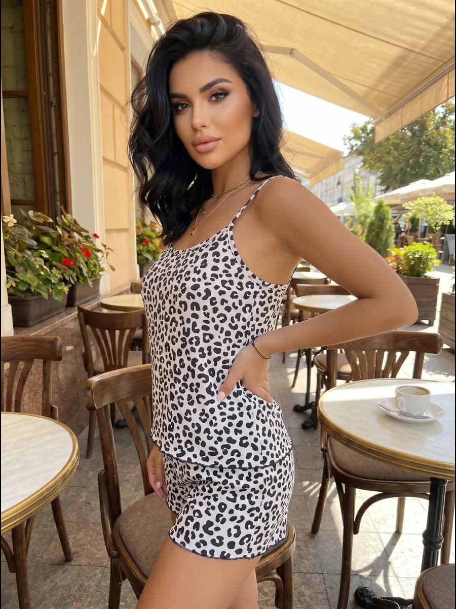 Костюм летний с шортами и майкой