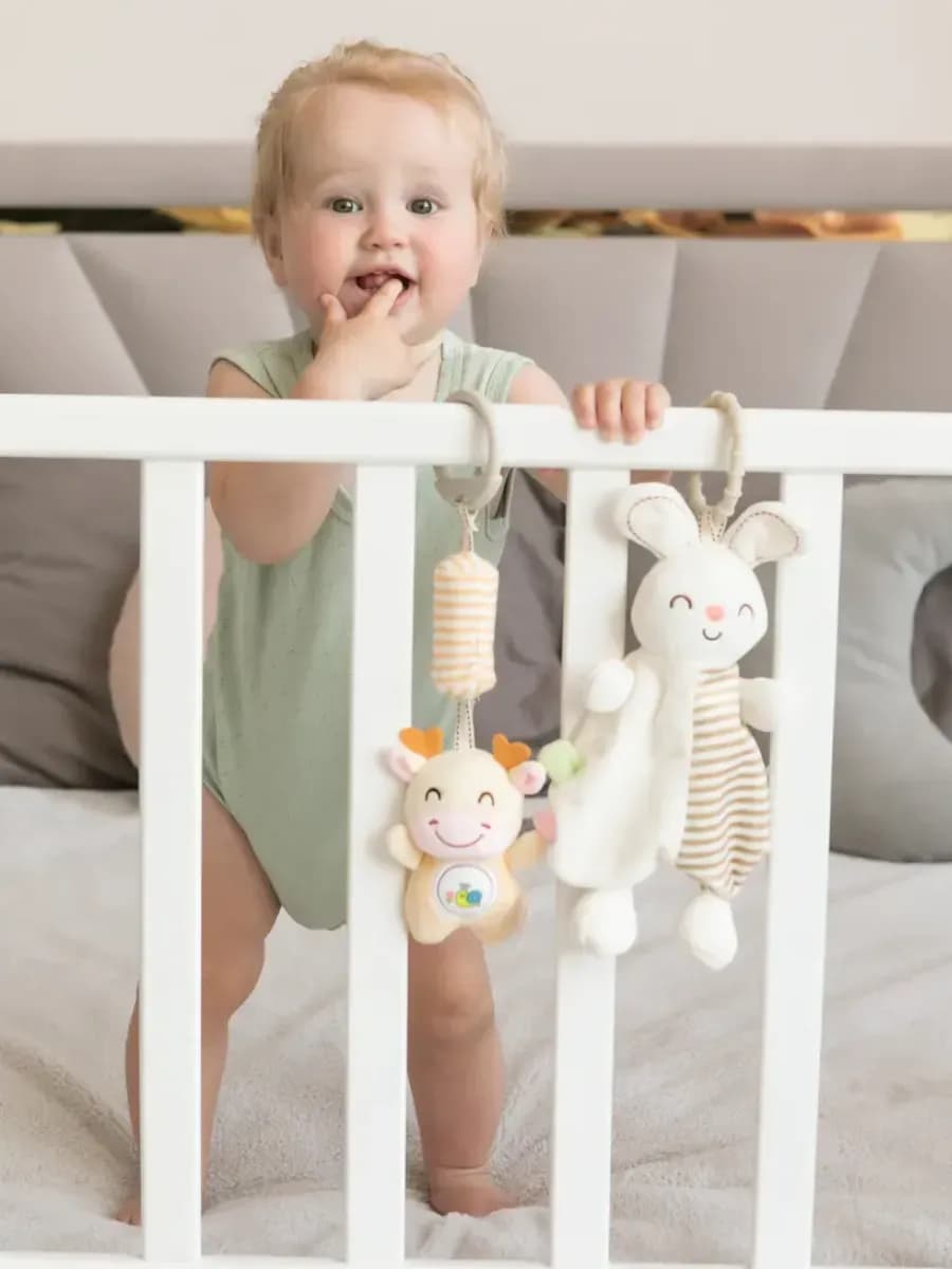 Игрушка погремушка на кроватку 2 штуки