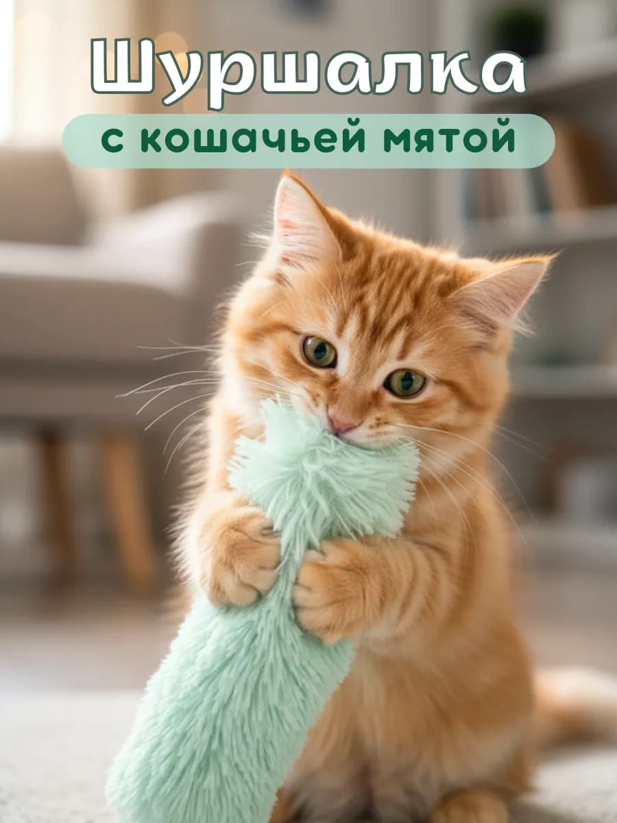 Дразнилка игрушка с мятой для кошек