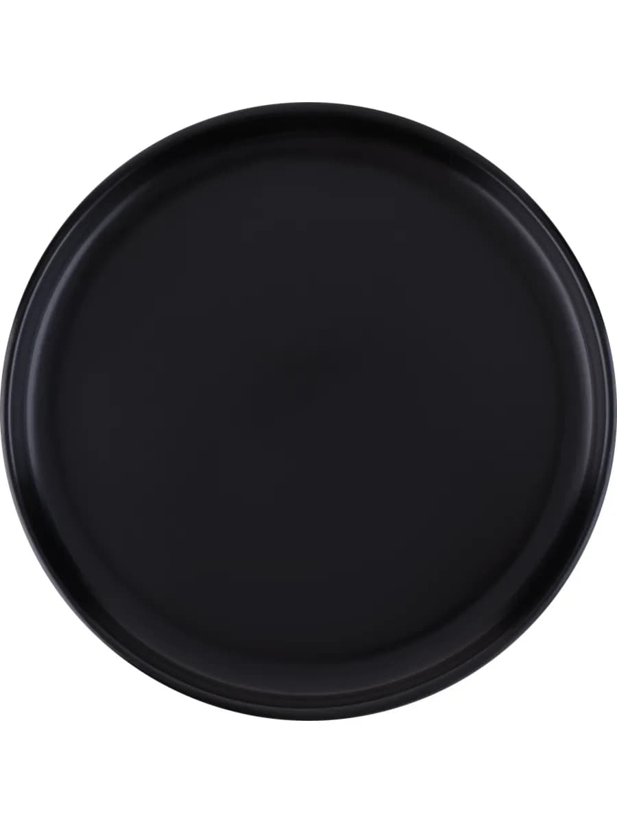 Тарелка десертная Matt black 20см, керамика