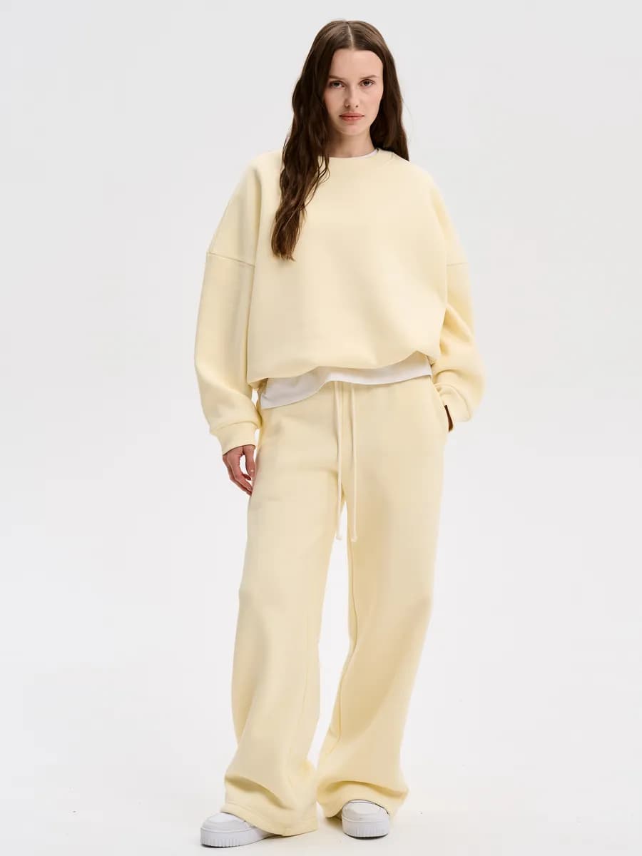 Костюм теплый оверсайз с начесом