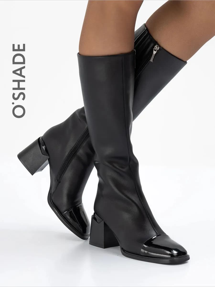 Сапоги демисезонные женские натуральная кожа