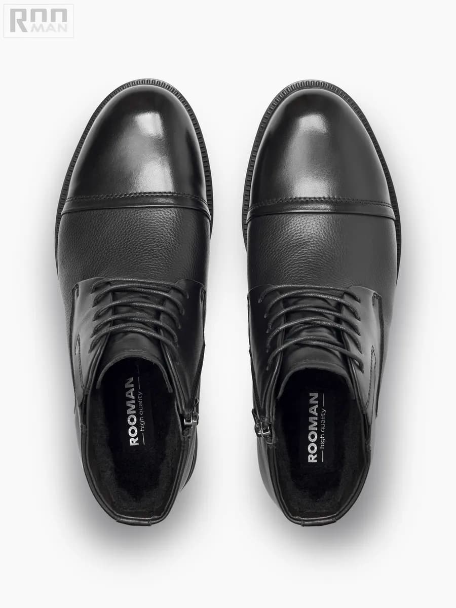 Ботинки зимние кожаные классические