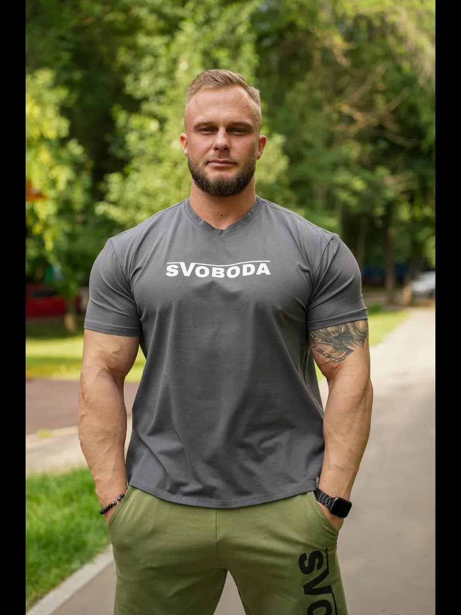 Футболка спортивная "SVOBODA"