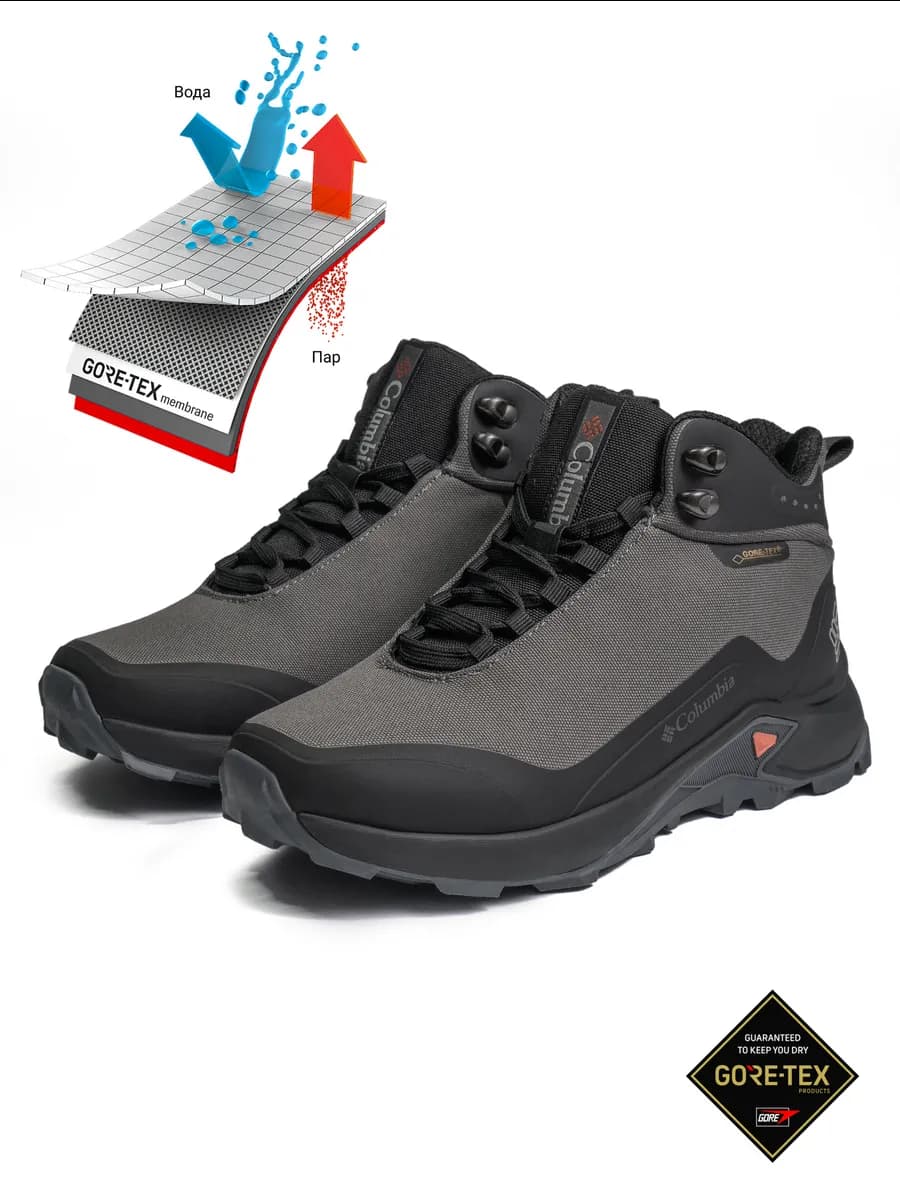 Ботинки зимние высокие утепленные термо
