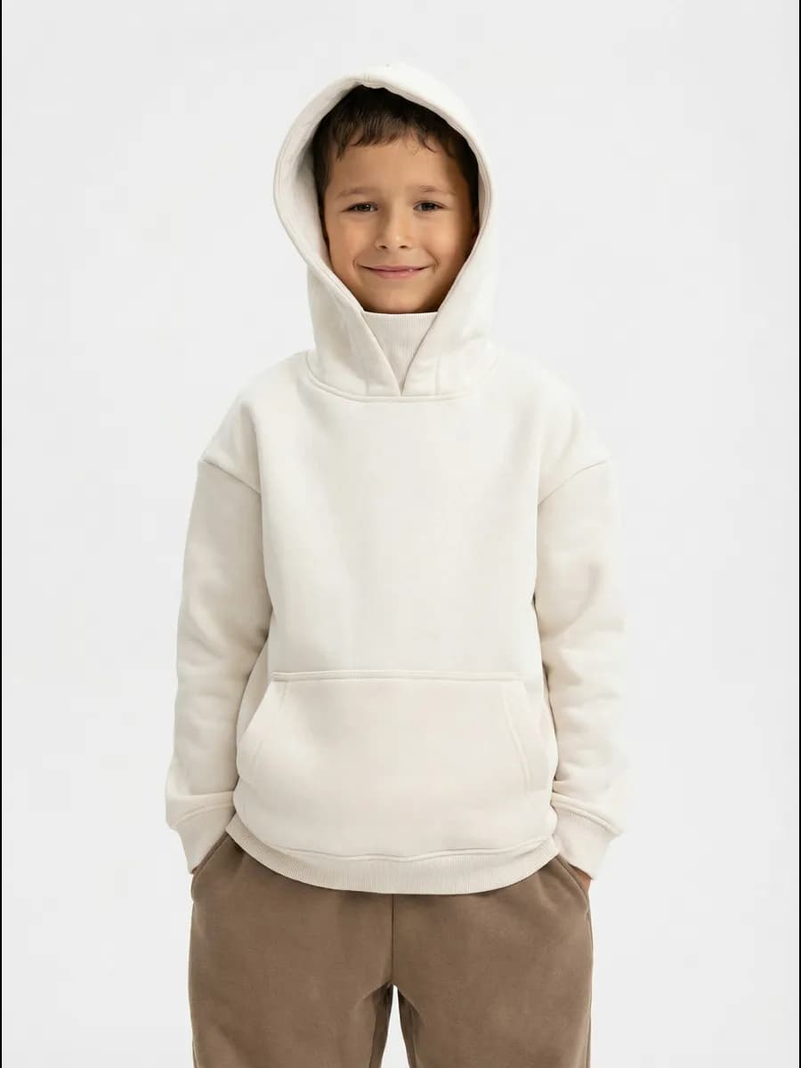 Худи с капюшоном футер начес