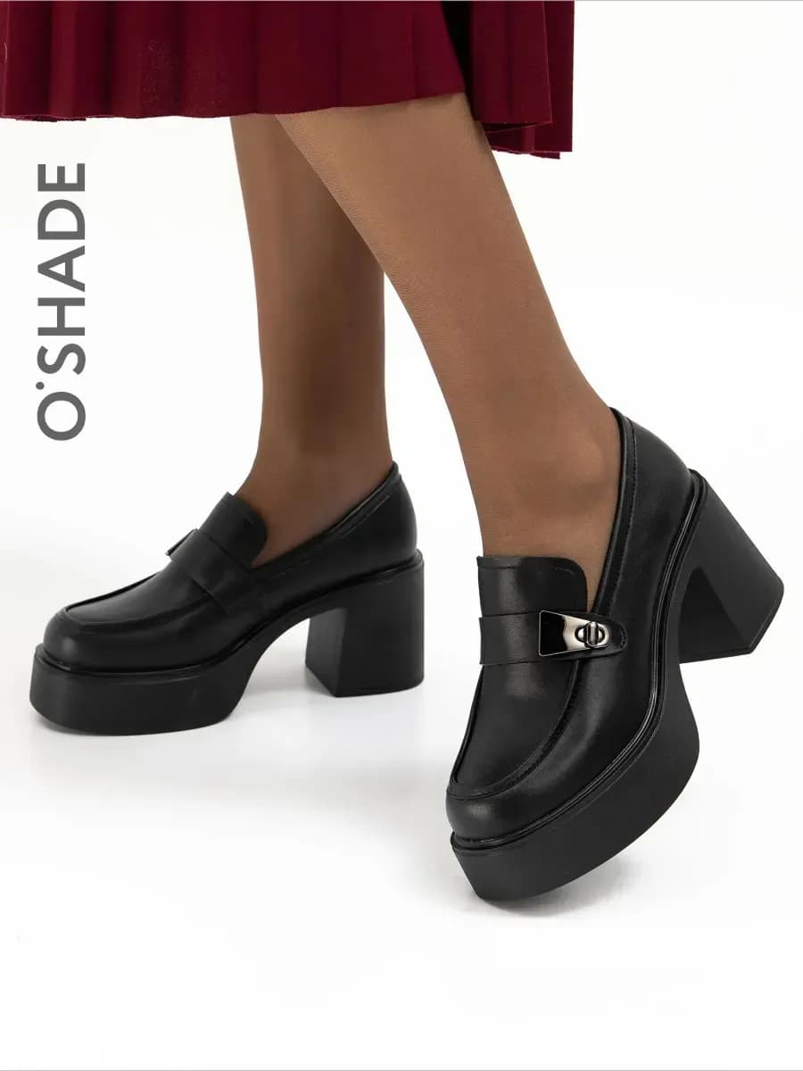 Туфли черные женские