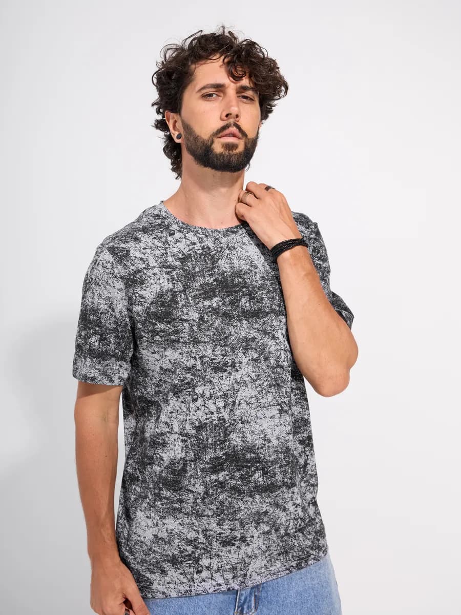 Футболка с принтом