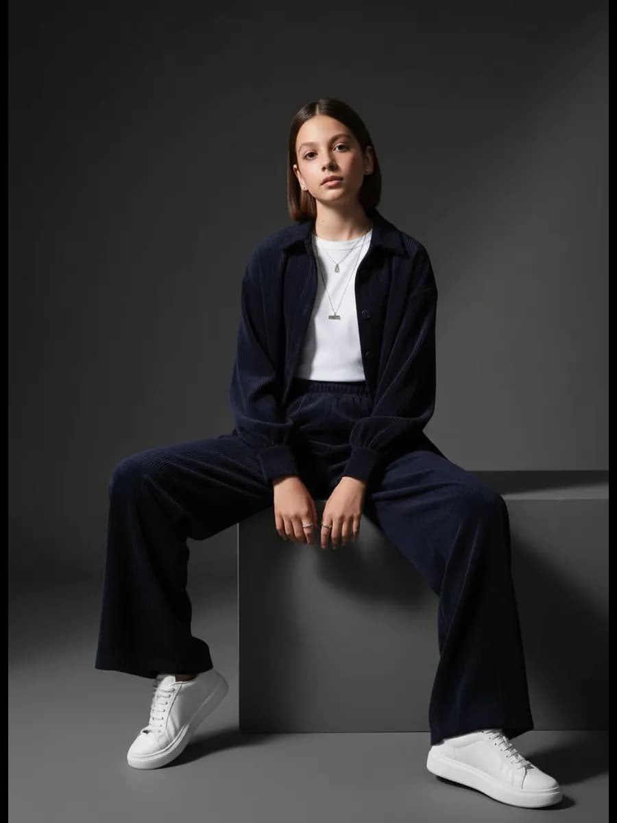 Костюм брючный оверсайз