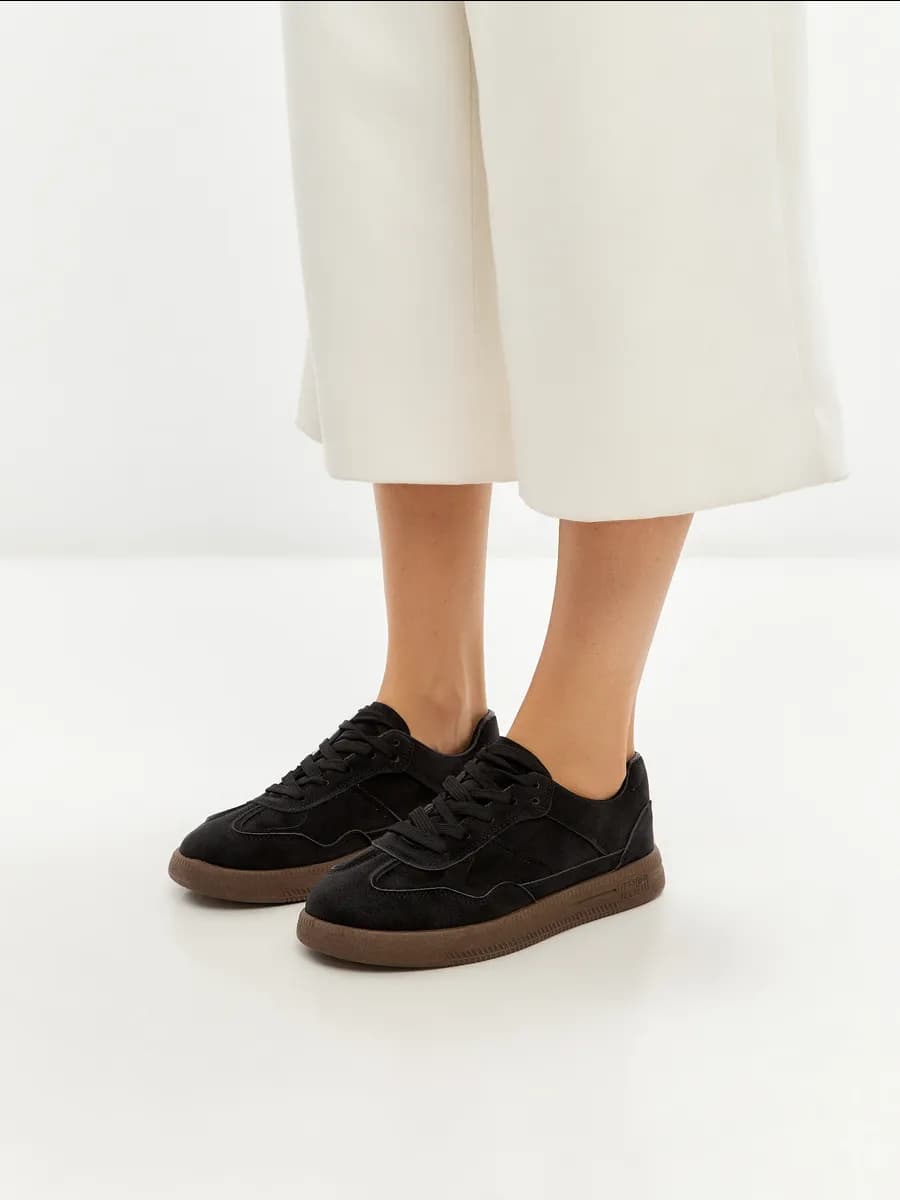 Кеды легкие дышащие кроссовки замшевые