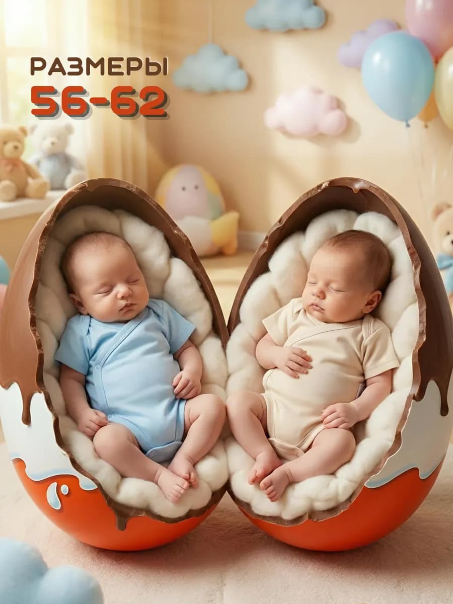 Боди для новорожденных короткий рукав