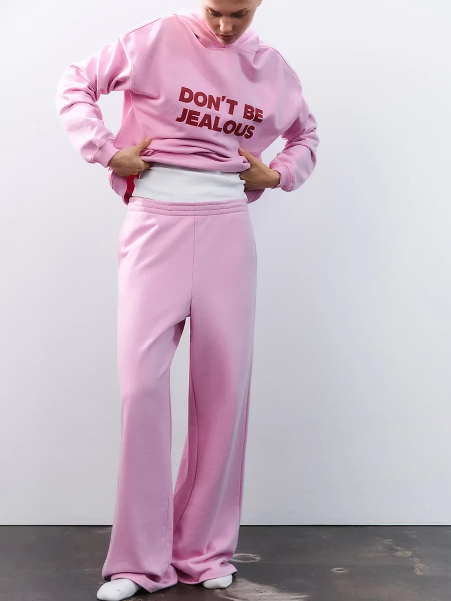 Брюки домашние из футера