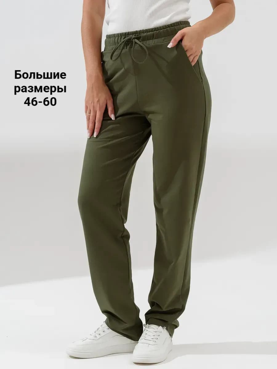 Штаны спортивные без начеса на резинке