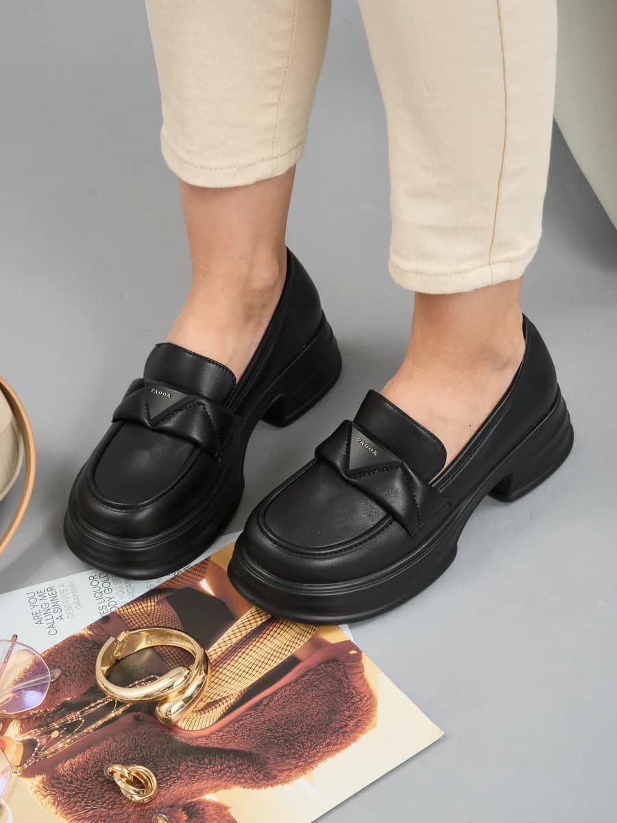 Школьные туфли мери джейн лолита на платформе