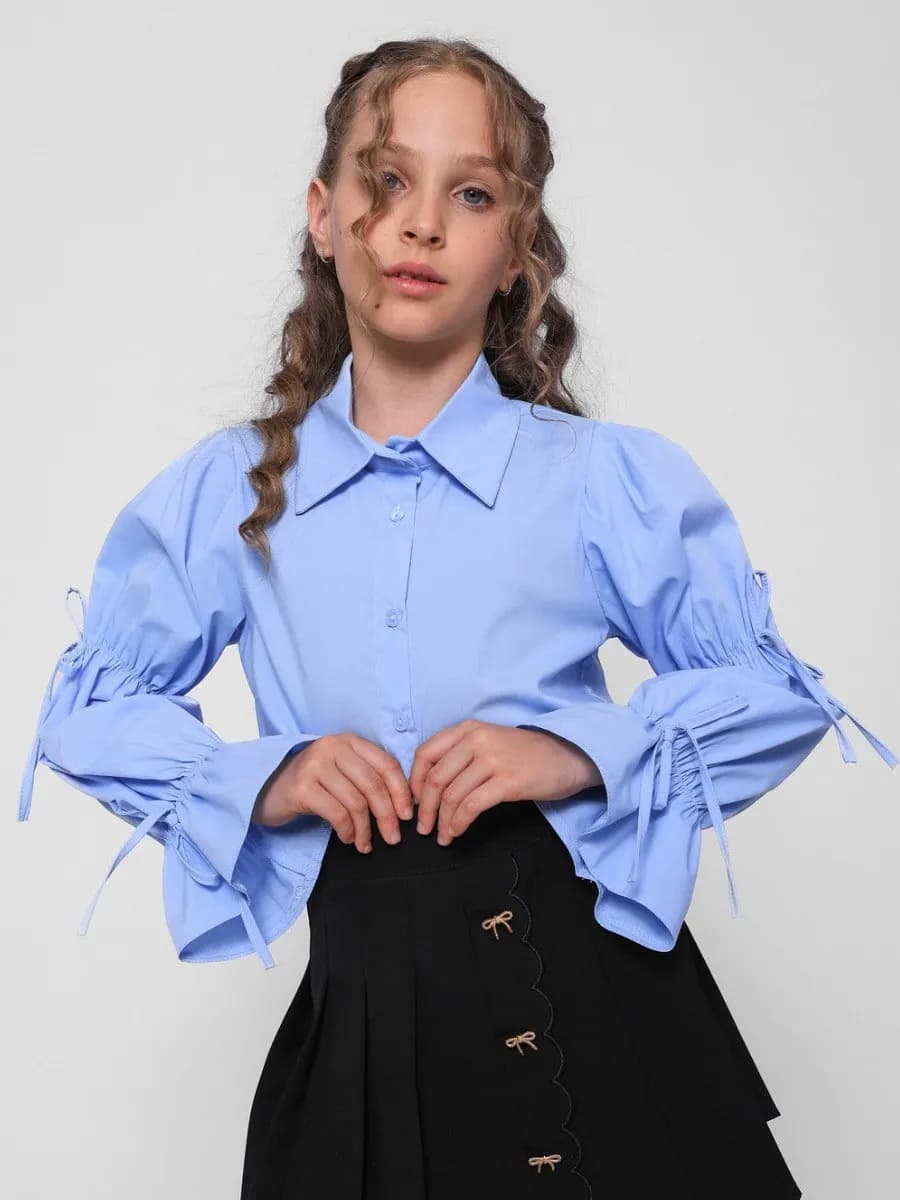 Школьная рубашка для девочки подростка