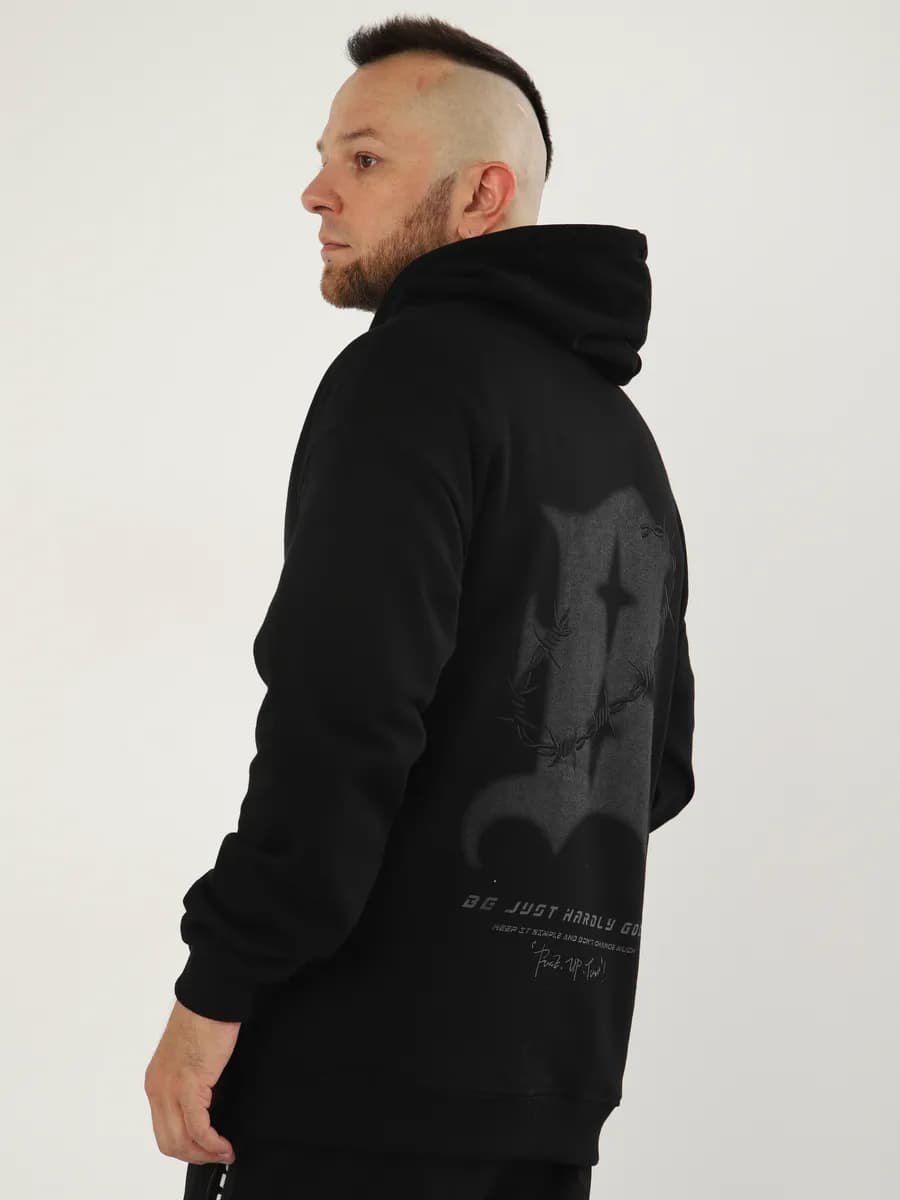 Худи с капюшоном без начеса