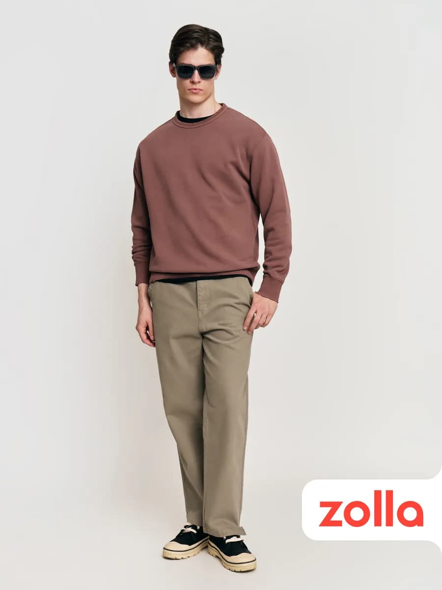 Мужские брюки из хлопка