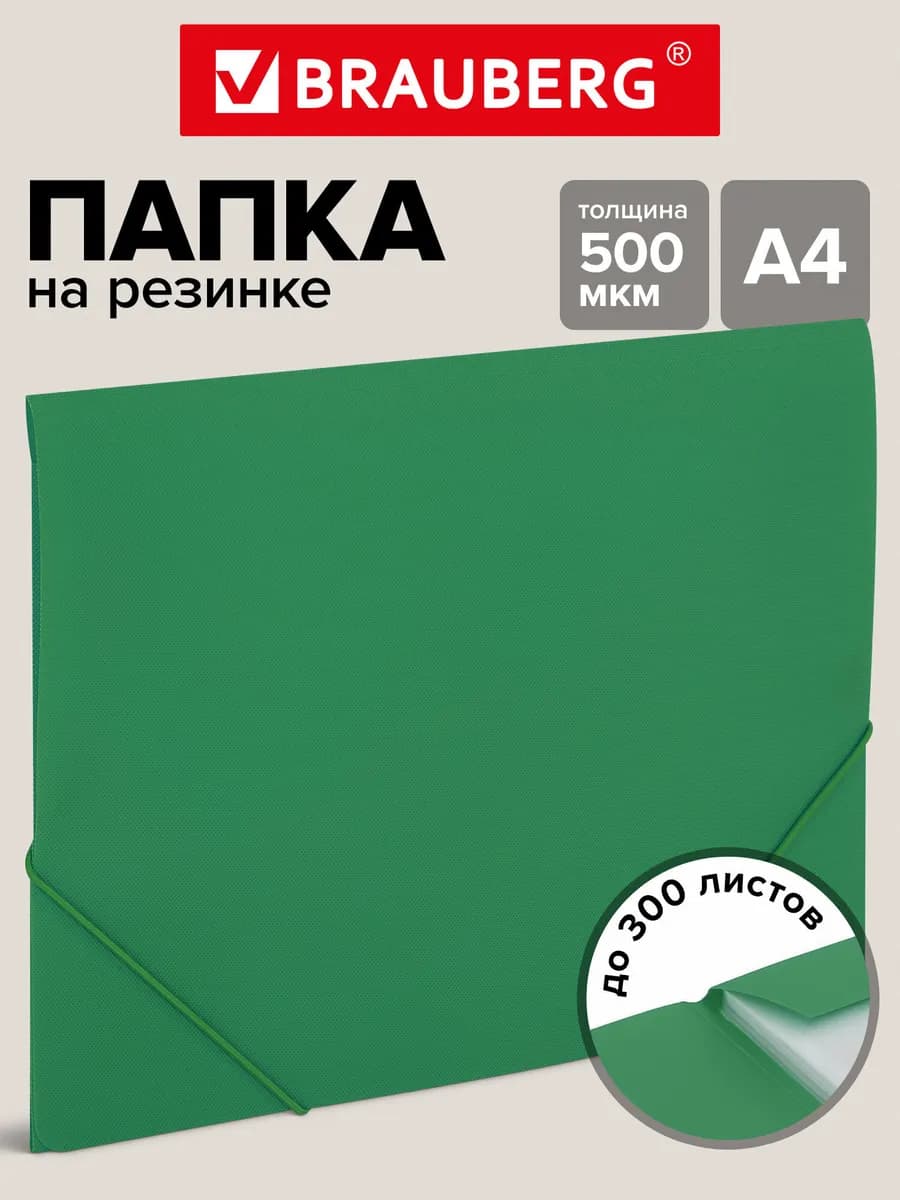 Папка для документов, тетрадей и бумаг А4 для школы и офиса