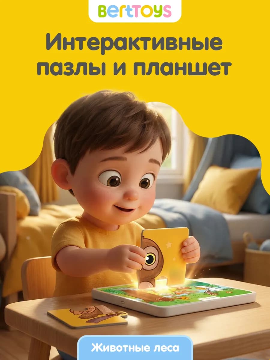 Интерактивные Говорящие Пазлы Пазлтач - Подарок на Новый год