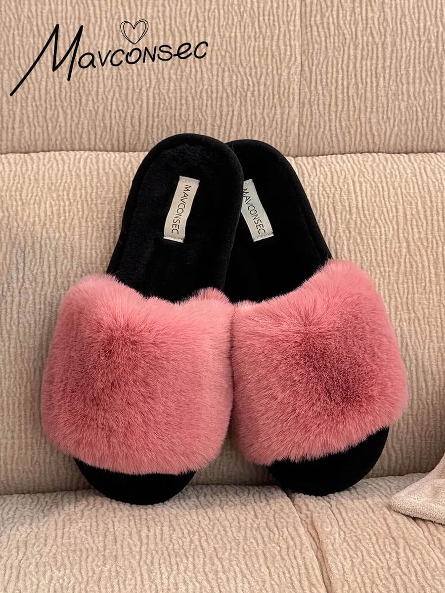 Тапочки домашние меховые