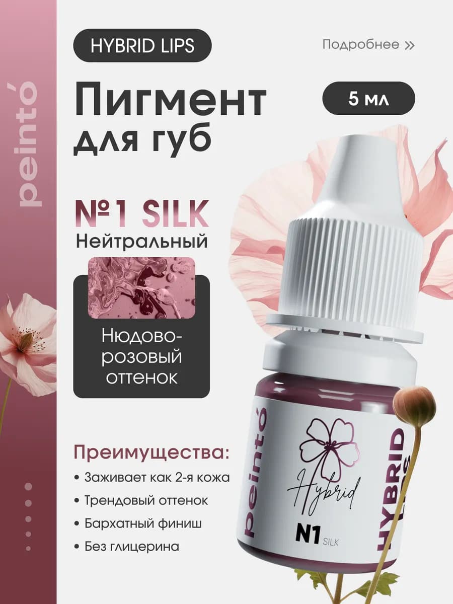Пигмент для перманента татуажа тату губ