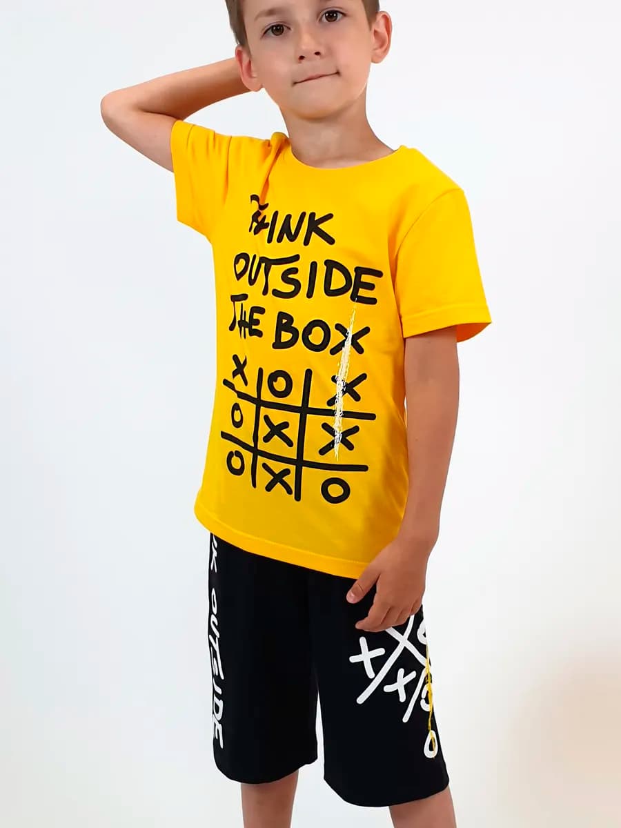 Костюм детский с шортами в садик - комплект