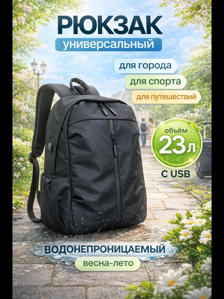 Рюкзак городской универсальный 20 л