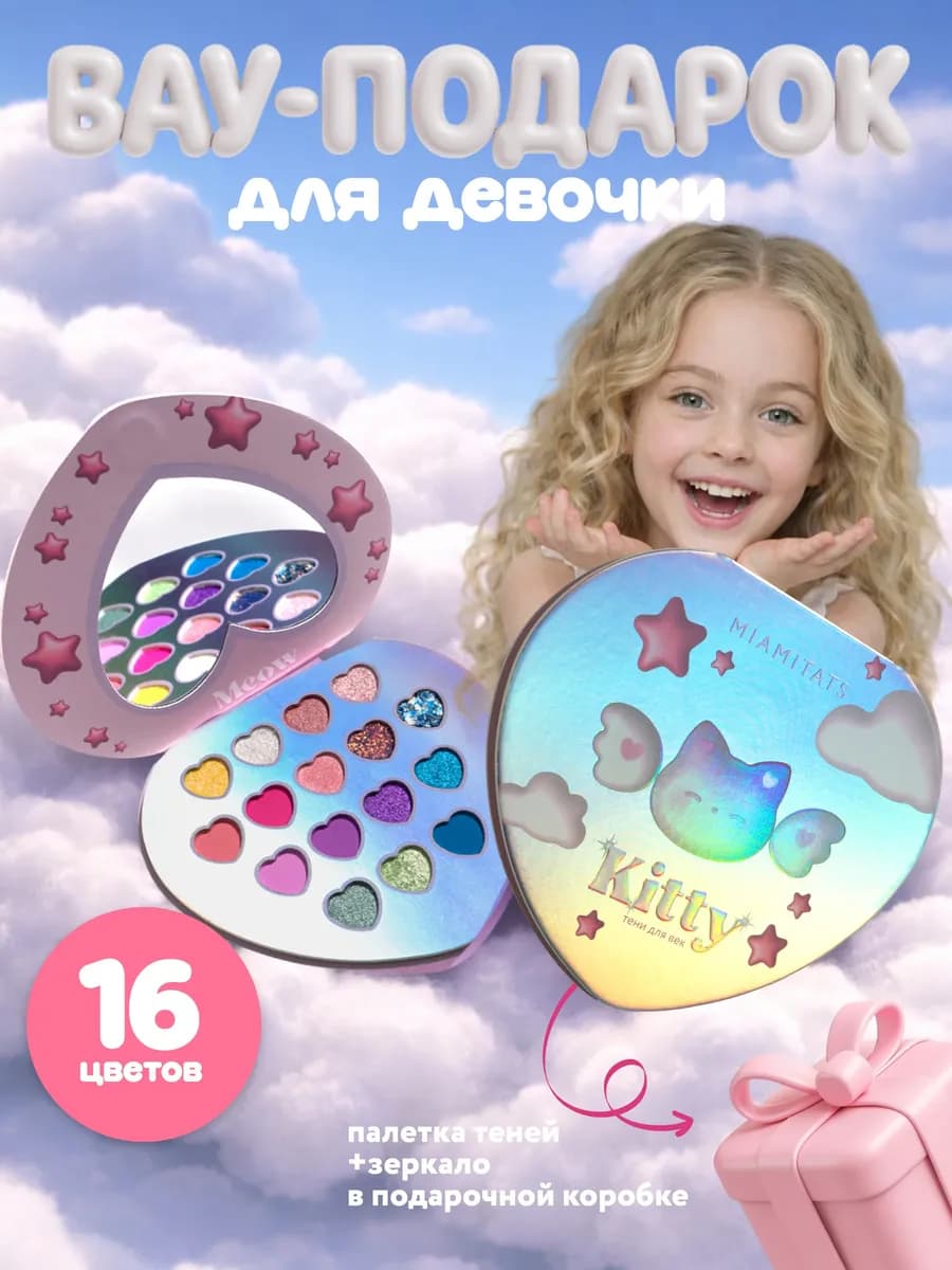 Палетка теней Kitty