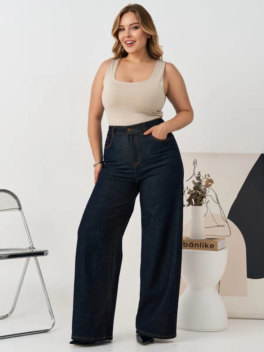 Джинсы больших размеров