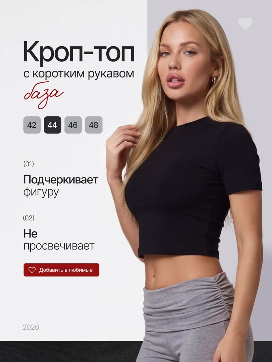 Топ летний с коротким рукавом
