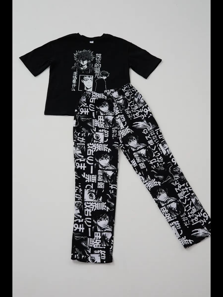 Пижама домашняя со штанами подростковая