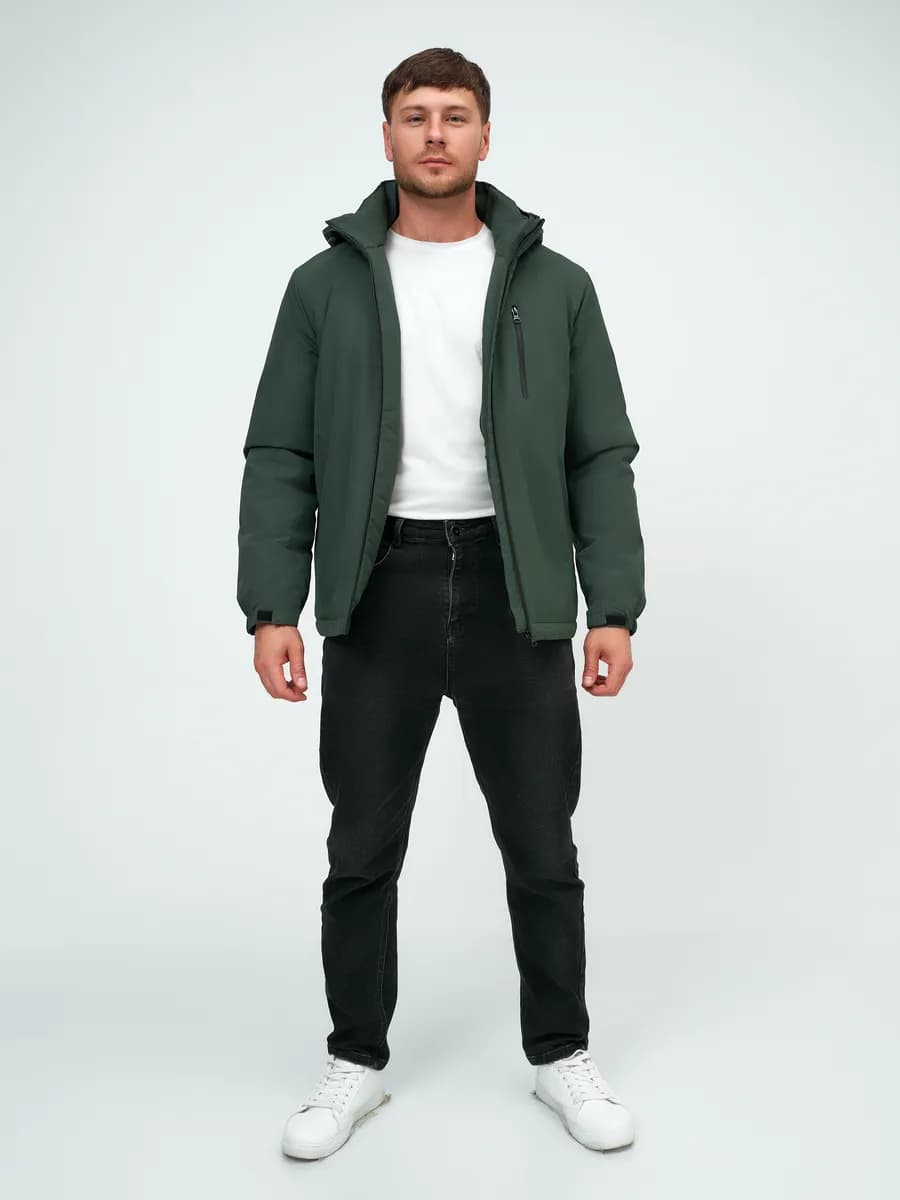 Куртка ветровка демисезонная с капюшоном