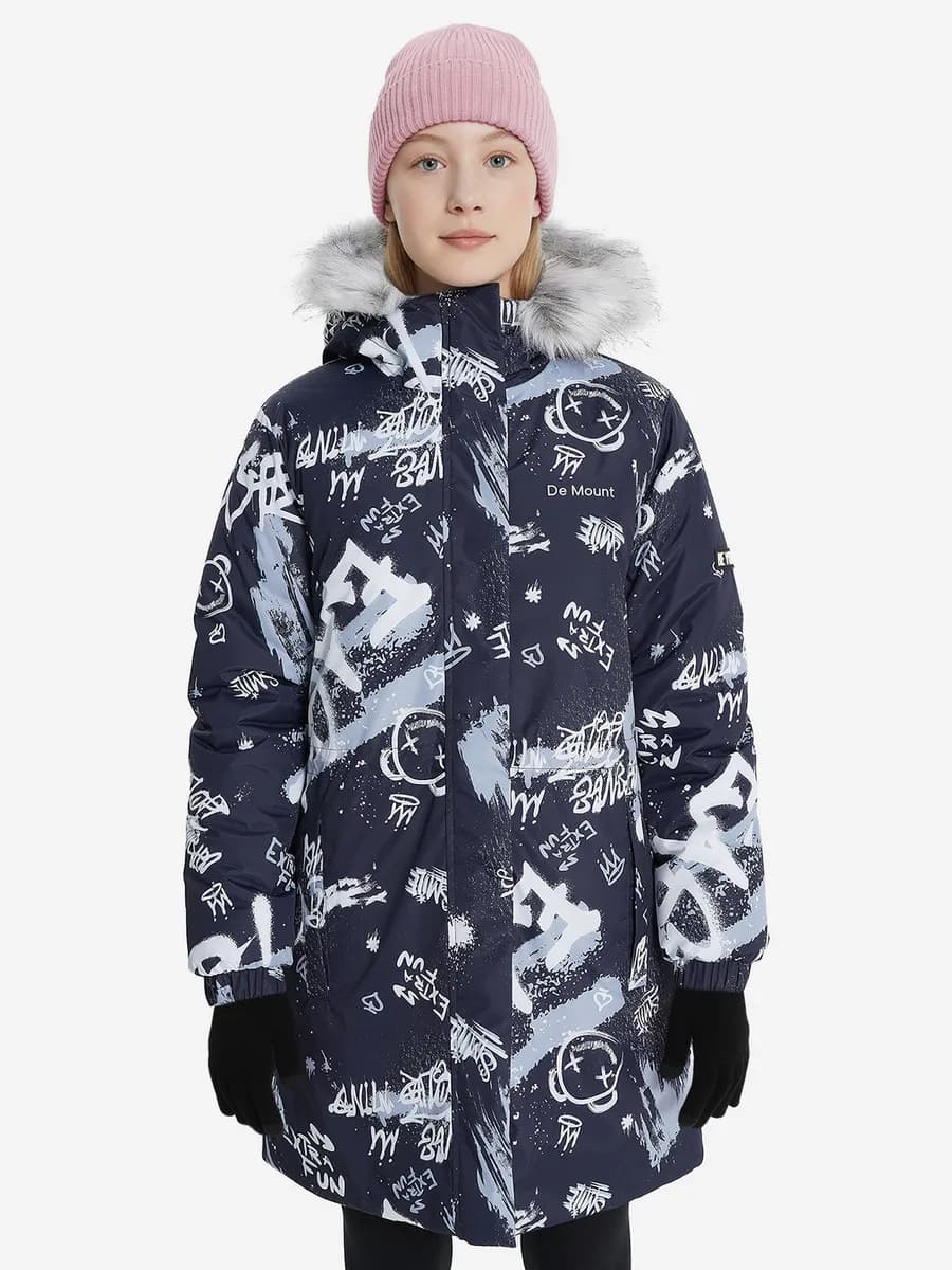 Куртка утепленная для девочек