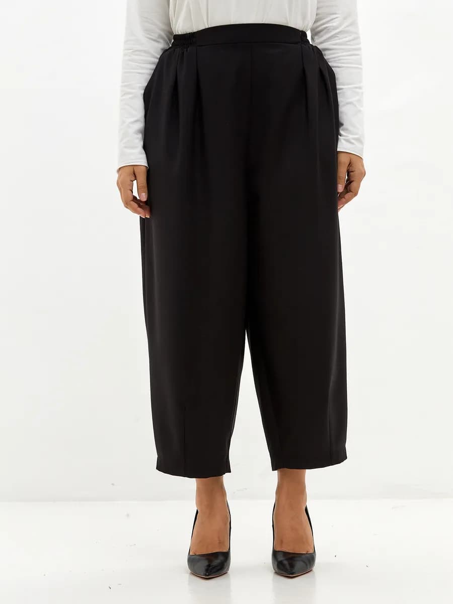 Брюки бананы классические - фото 1