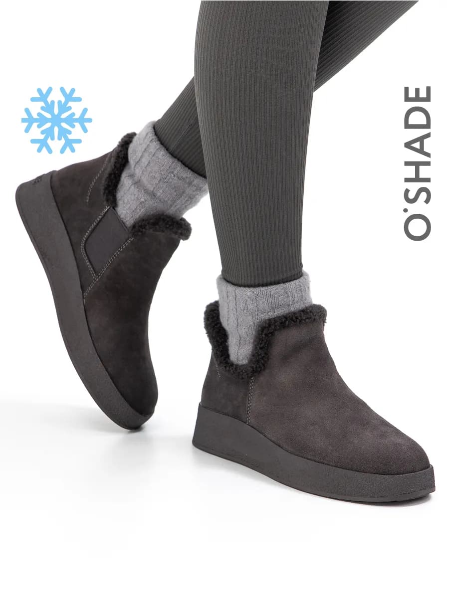 Ботинки женские зимние короткие