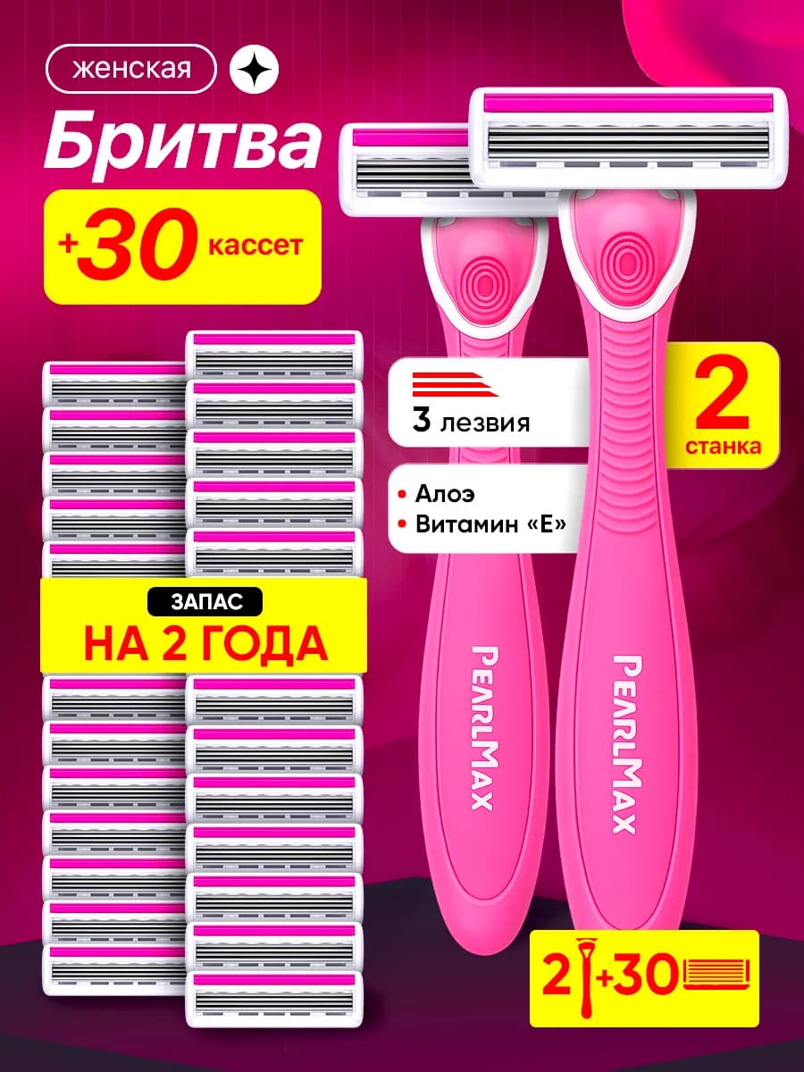 Бритва женская. Станок для бритья