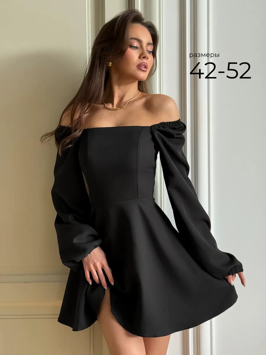 Платье черное вечернее