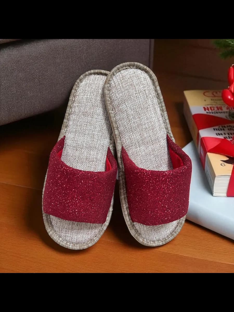 Тапочки домашние открытые