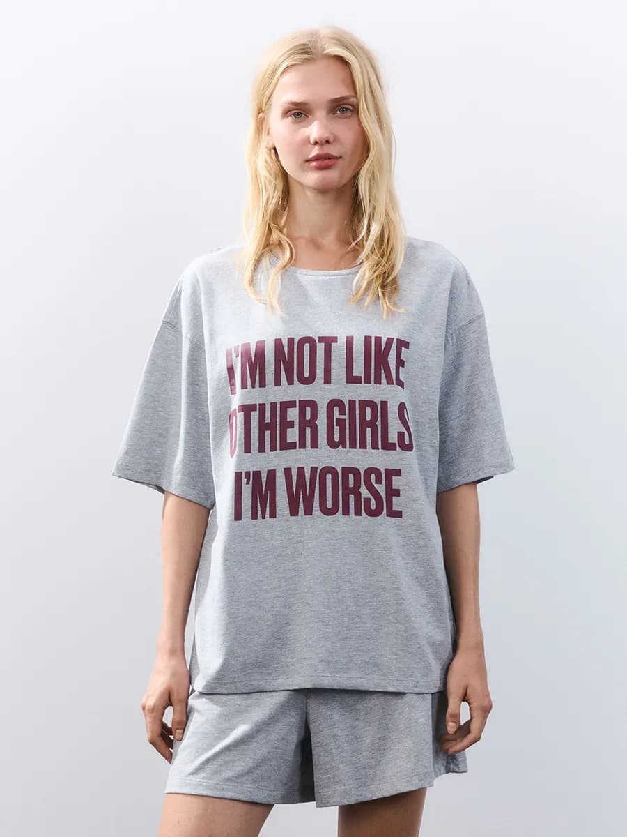 Футболка домашняя с принтом - фото 1