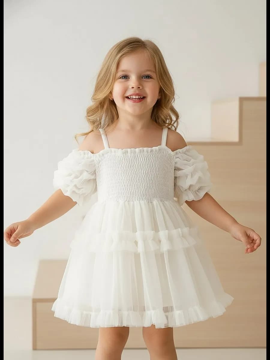 Платье пышное детское в садик на праздник