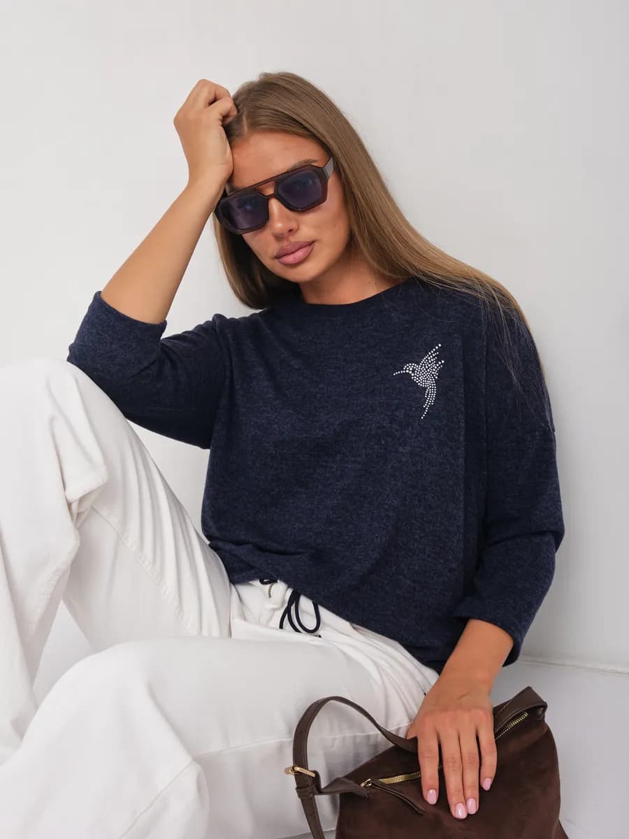 Джемпер оверсайз