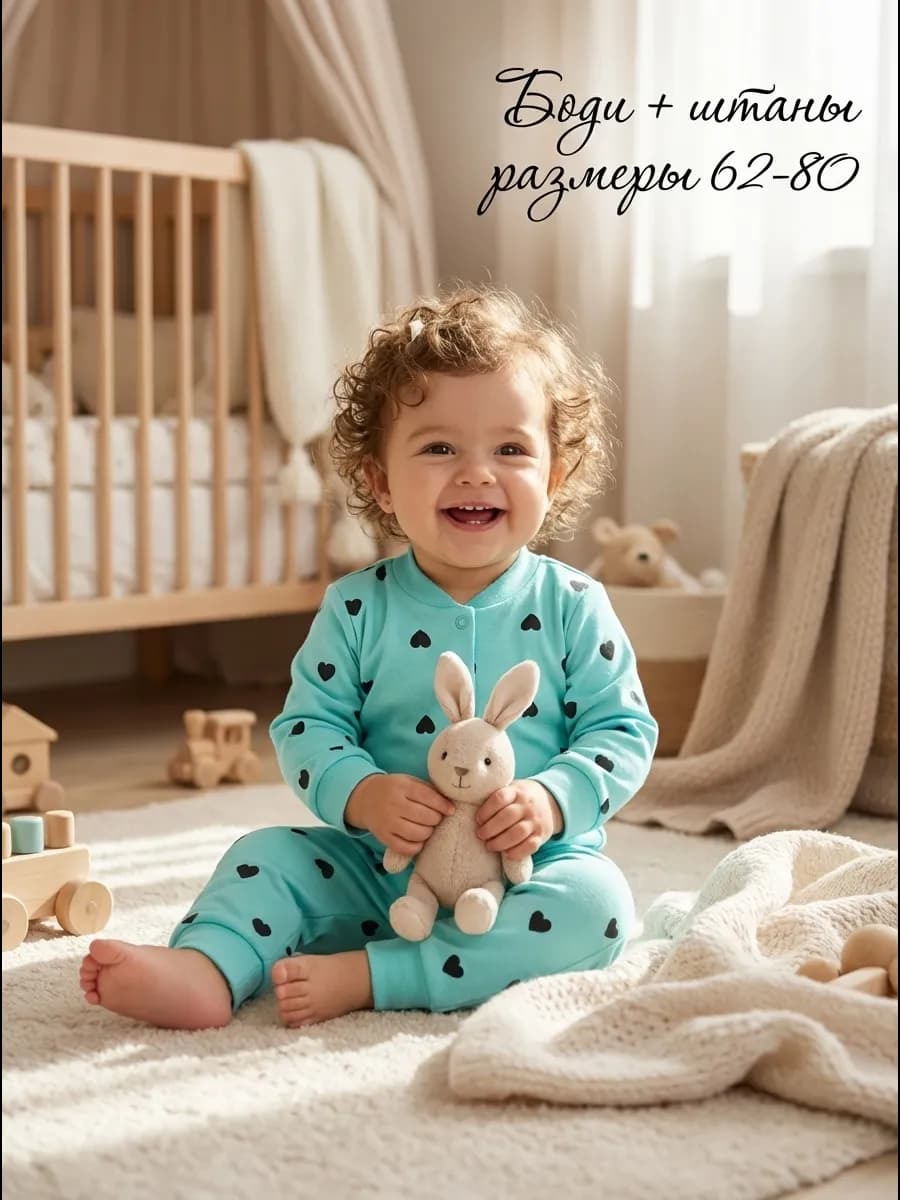 Боди со штанишками