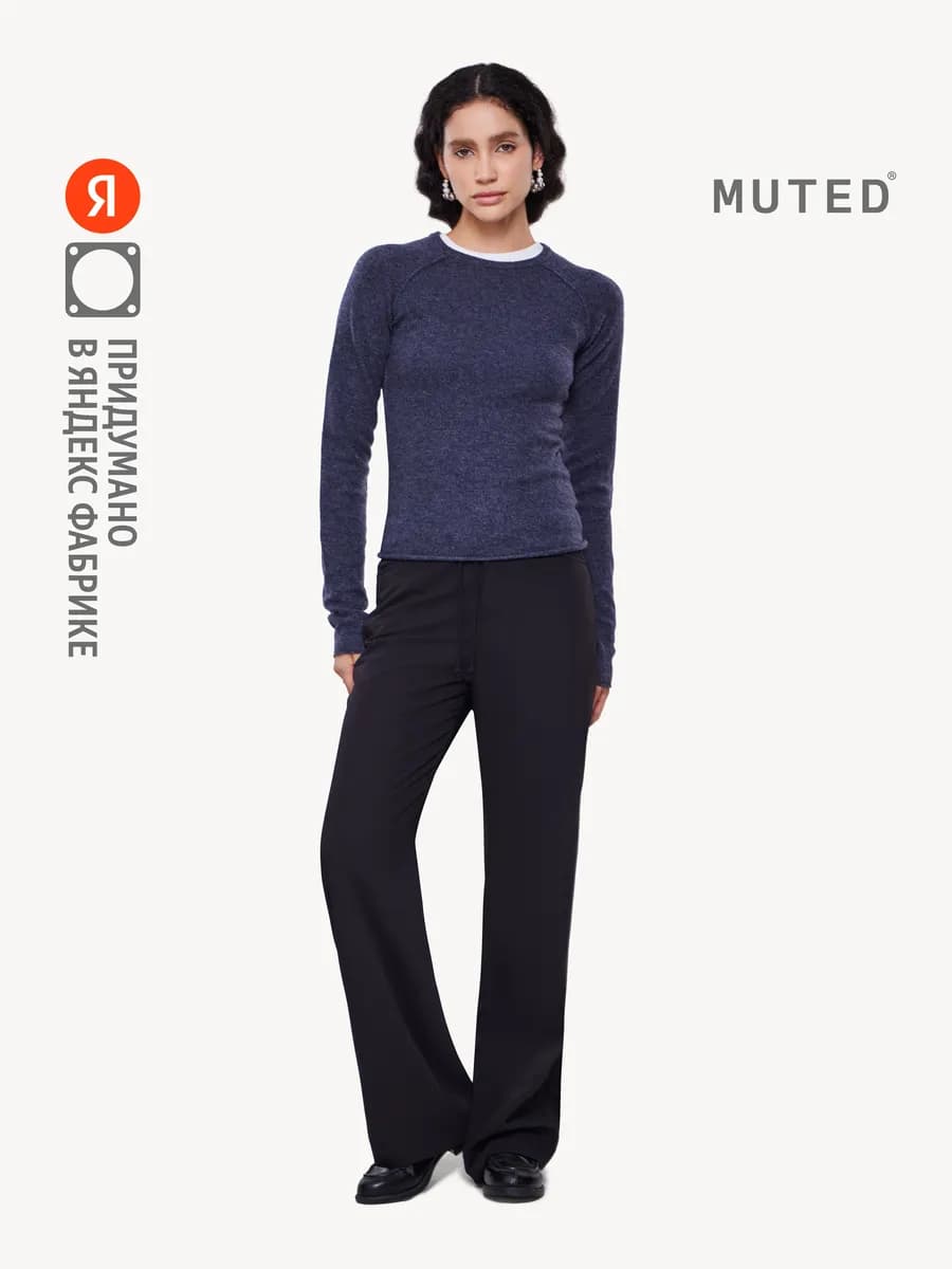 Брюки, черный