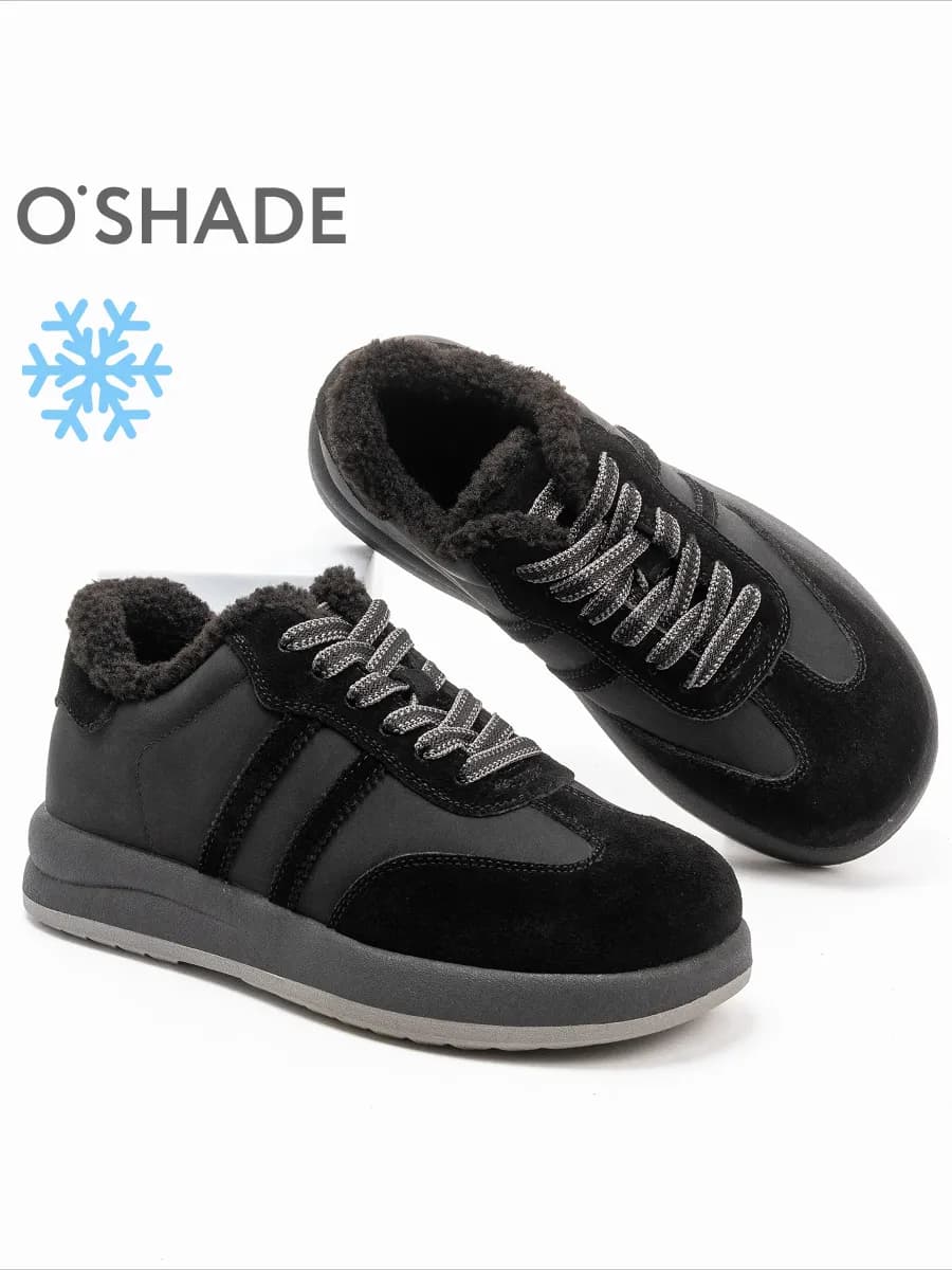 Ботинки женские зимние замшевые